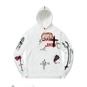 Christian Sex club Journal entry 1 hoodie, white, Size S